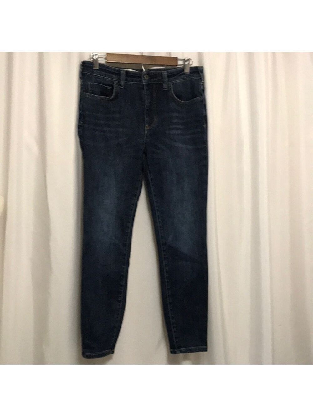 Pilcro Anthropologie High Rise Legging Dark Wash Jeans 31